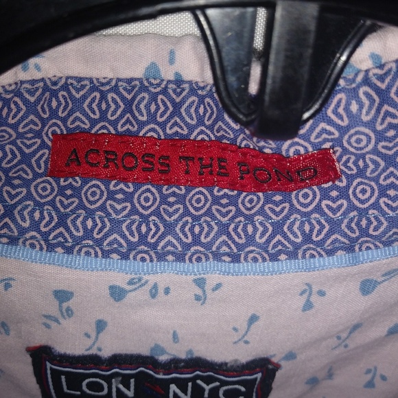 LON NYC L Mens Cotton Button Down Floral Shirt - Picture 5 of 5